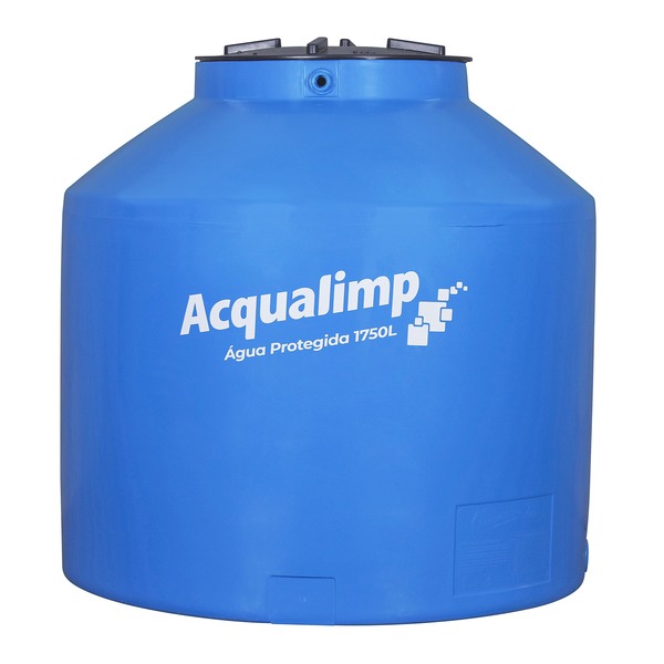 Caixa d'Água 1.750L em Polietileno Água Protegida Acqualimp